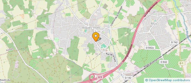 localisation de l'entreprise MADAME EMELINE GAZDA  AIGUES-VIVES