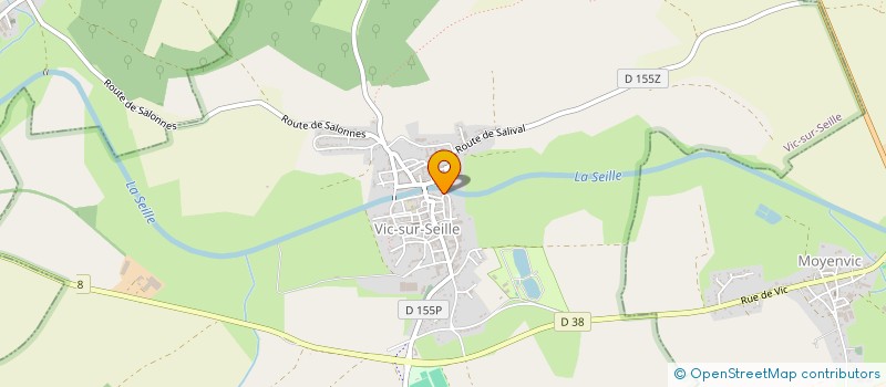 localisation de l'entreprise MADAME EMELINE GEOFFROY  SAINT-MAX