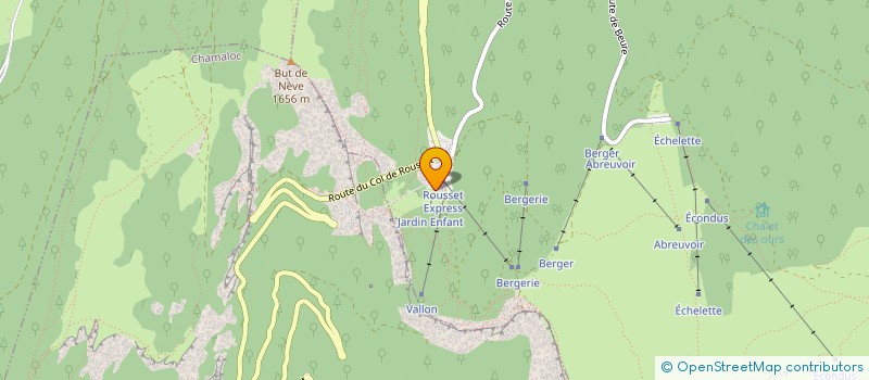 localisation de l'entreprise MADAME EMELINE GERNEZ  SAINT-AGNAN-EN-VERCORS