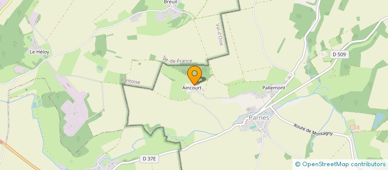 localisation de l'entreprise MADAME EMELINE GILLET  PARNES