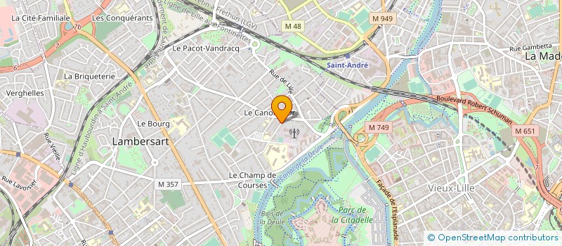 localisation de l'entreprise MADAME EMELINE GOLERY à LAMBERSART