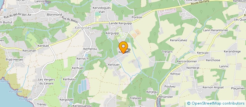 localisation de l'entreprise MADAME EMELINE GOLLIOT  MOELAN-SUR-MER