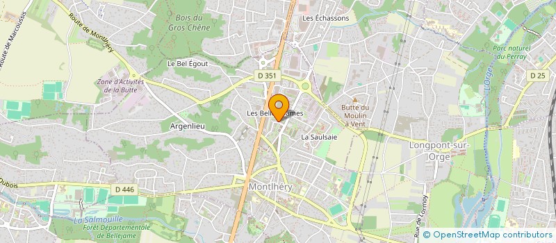 localisation de l'entreprise MADAME EMELINE GOMBERT à MONTLHERY