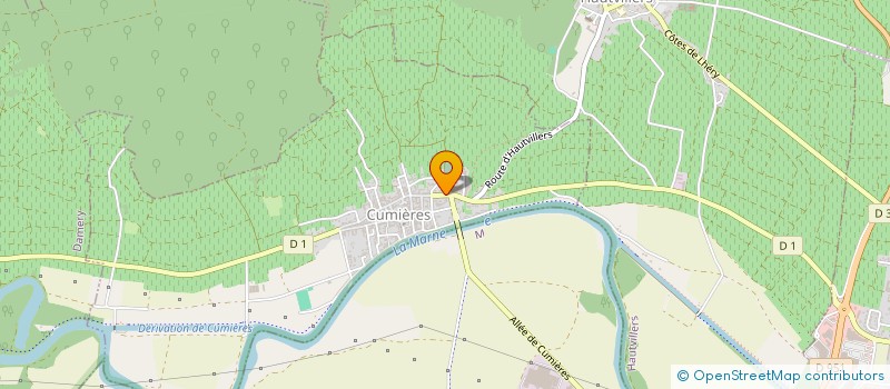 localisation de l'entreprise MADAME EMELINE GRAFTIEAUX  CUMIERES