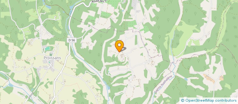 localisation de l'entreprise MADAME EMELINE GRANET  PROISSANS