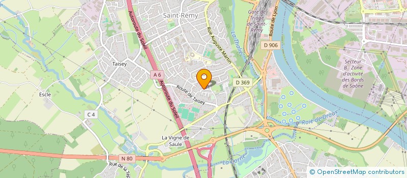 localisation de l'entreprise MADAME EMELINE GRIVOT  SAINT-REMY