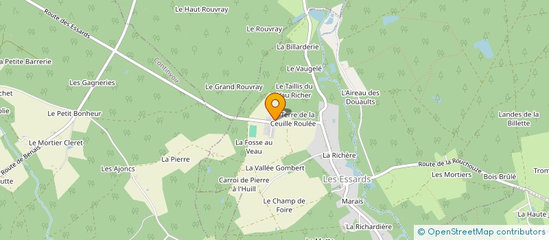 localisation de l'entreprise MADAME EMELINE GUIET  LANGEAIS