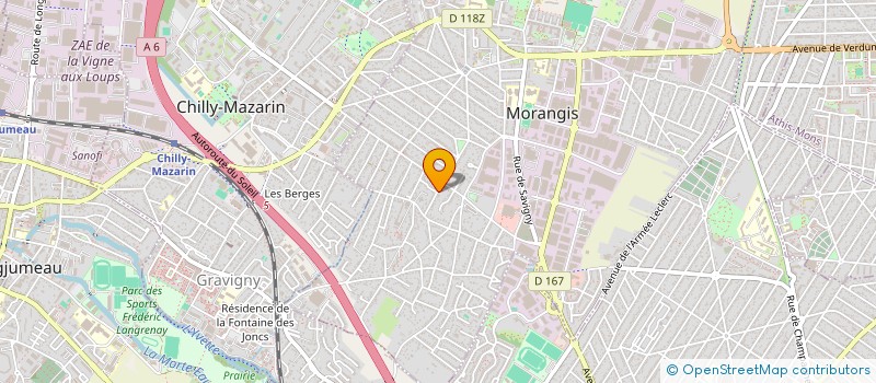 localisation de l'entreprise MADAME EMELINE HALLOT à MORANGIS