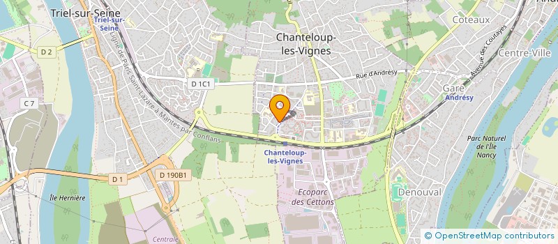 localisation de l'entreprise MADAME EMELINE HERNIOU  VERNEUIL-SUR-SEINE