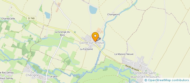 localisation de l'entreprise MADAME EMELINE INGRAND  LUSSERAY