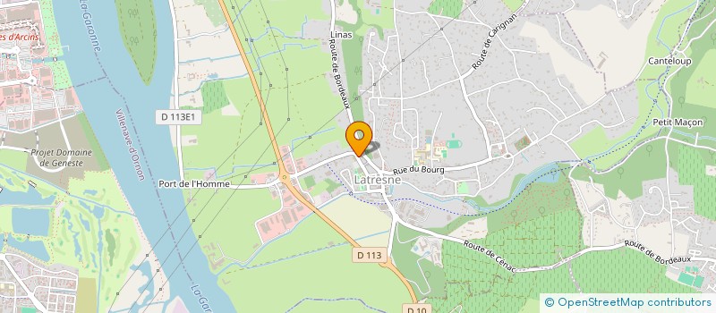 localisation de l'entreprise MADAME EMELINE KUBICA  BORDEAUX