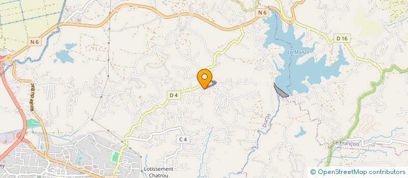 localisation de l'entreprise MADAME EMELINE LAGUERRE  DUCOS