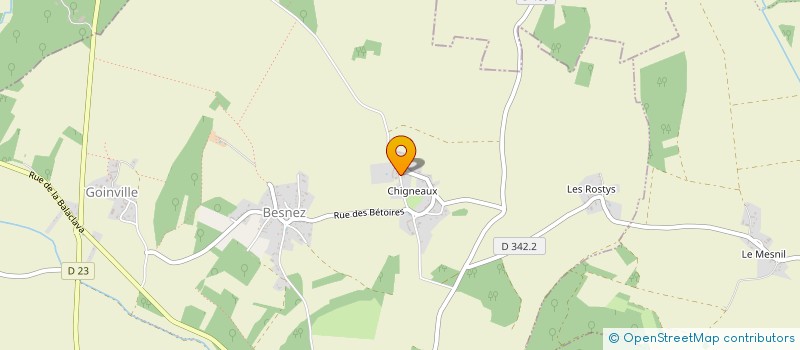 localisation de l'entreprise MADAME EMELINE LAOCHE à SAINT-ARNOULT-DES-BOIS