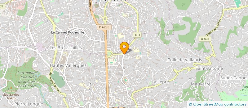 localisation de l'entreprise MADAME EMELINE LECANU  LE CANNET