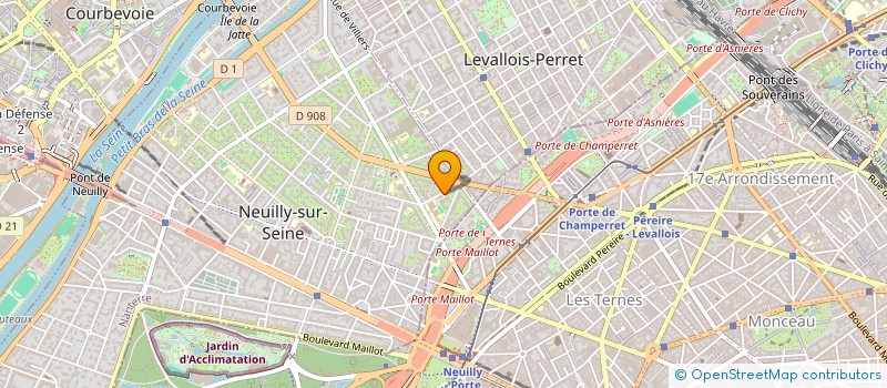 localisation de l'entreprise MADAME EMELINE LEGRIS  NEUILLY-SUR-SEINE