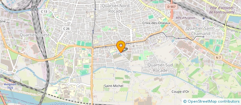 localisation de l'entreprise MADAME EMELINE LEJEUNE à AVIGNON