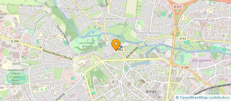 localisation de l'entreprise MADAME EMELINE LEMAIRE  SAINTE-CATHERINE