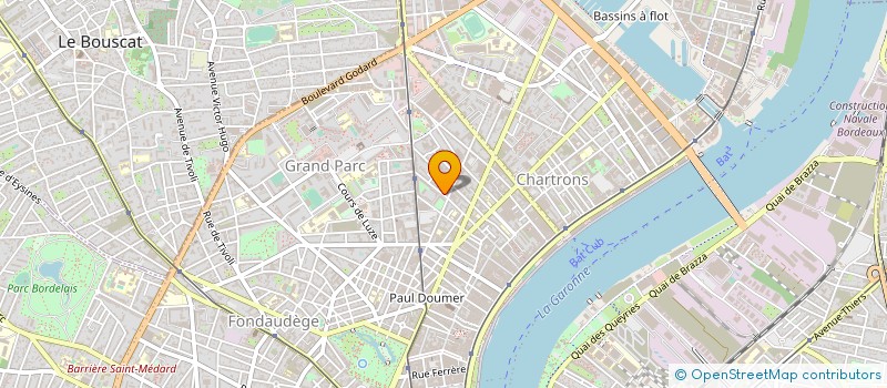 localisation de l'entreprise MADAME EMELINE LEMASSON à BORDEAUX