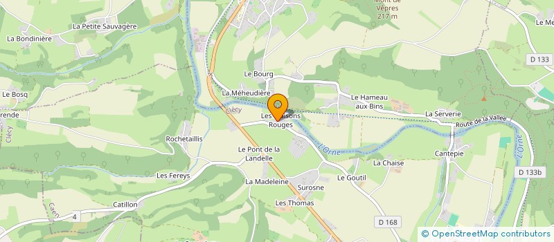 localisation de l'entreprise MADAME EMELINE LEROY  CLECY