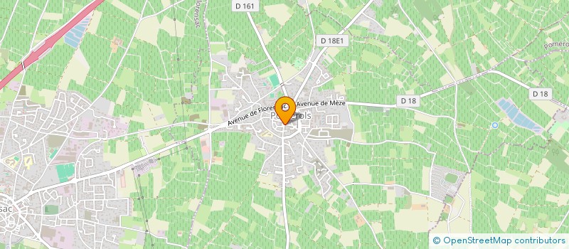 localisation de l'entreprise MADAME EMELINE LORIMIER à POMEROLS