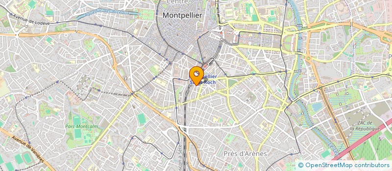 localisation de l'entreprise MADAME EMELINE LOUIS à MONTPELLIER