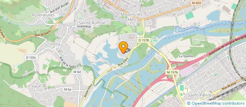 localisation de l'entreprise MADAME EMELINE LUC  SCY-CHAZELLES