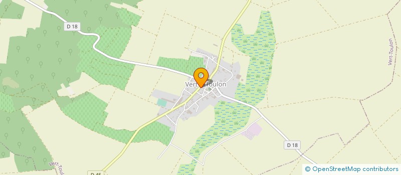 localisation de l'entreprise MADAME EMELINE MACADRE  VERT-TOULON