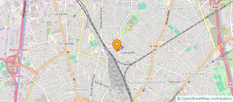 localisation de l'entreprise MADAME EMELINE MADAR à TOULOUSE