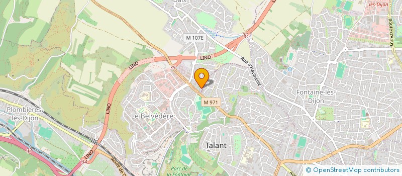 localisation de l'entreprise MADAME EMELINE MAILLOT  DAIX