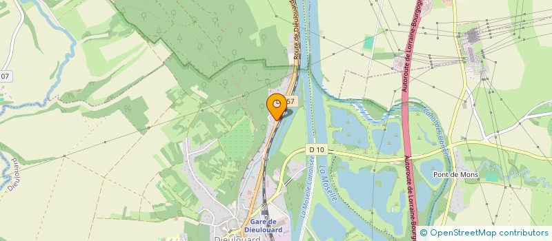 localisation de l'entreprise MADAME EMELINE MALECOT  DIEULOUARD