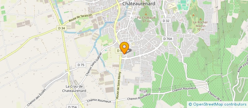 localisation de l'entreprise MADAME EMELINE MARCHAND à CHATEAURENARD