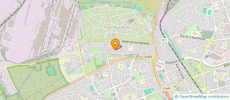 localisation de l'entreprise MADAME EMELINE MARIN à DUNKERQUE