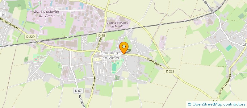 localisation de l'entreprise MADAME EMELINE MARQUE  FEUQUIERES-EN-VIMEU