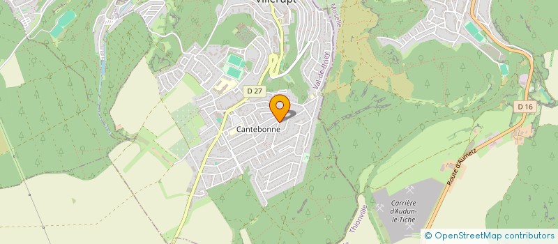 localisation de l'entreprise MADAME EMELINE MARTIN  VILLERUPT