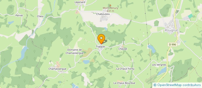 localisation de l'entreprise MADAME EMELINE MARTIN  ROUGNAT