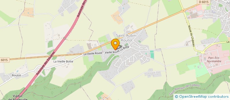 localisation de l'entreprise MADAME EMELINE MEIGNEN  SAINT-ROMAIN-DE-COLBOSC