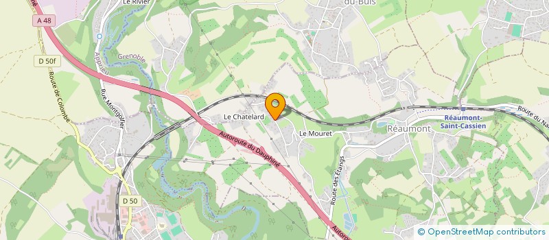 localisation de l'entreprise MADAME EMELINE MENDEZ  REAUMONT