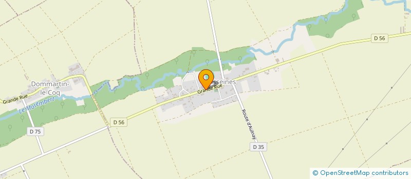 localisation de l'entreprise MADAME EMELINE MLADINOVIC  JASSEINES