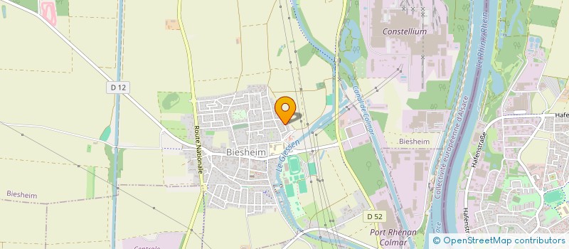 localisation de l'entreprise MADAME EMELINE MOULIN  BIESHEIM