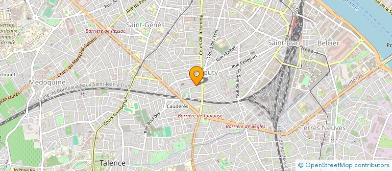 localisation de l'entreprise MADAME EMELINE MOUSSOKI  BORDEAUX