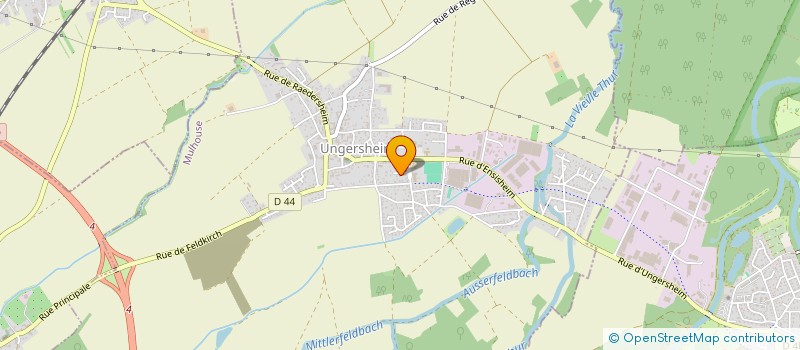 localisation de l'entreprise MADAME EMELINE MOYSES  UNGERSHEIM