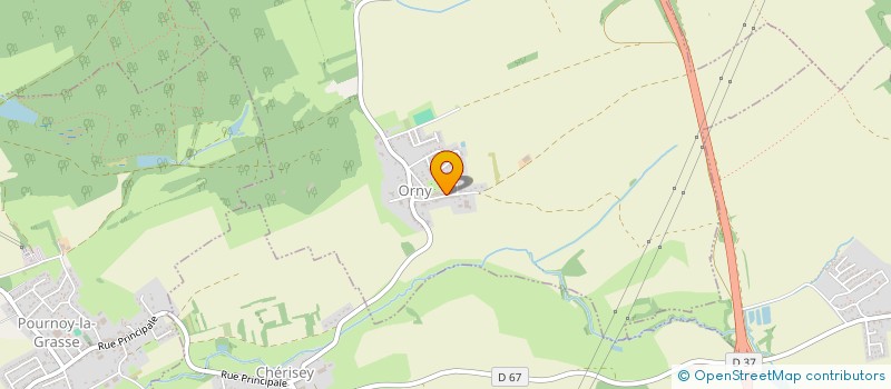 localisation de l'entreprise MADAME EMELINE NAVARRE  ORNY