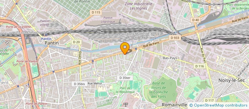 localisation de l'entreprise MADAME EMELINE NDONGALA SIYA   GENTILLY