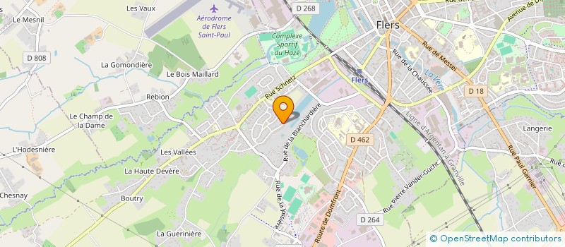 localisation de l'entreprise MADAME EMELINE NEMMAR à FLERS