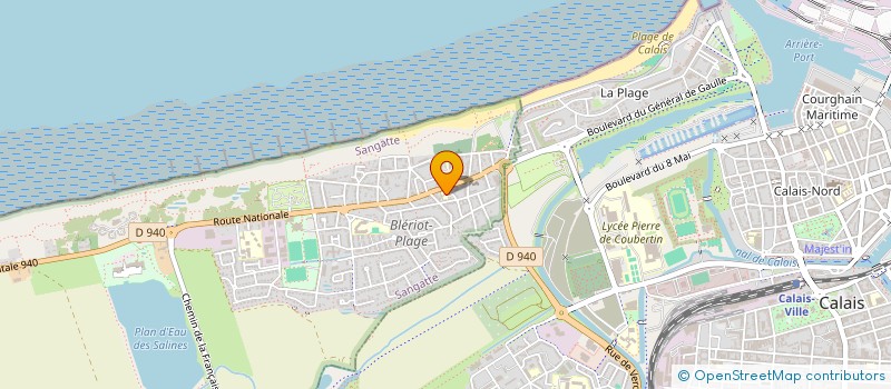 localisation de l'entreprise MADAME EMELINE NOTEBAERT  CALAIS