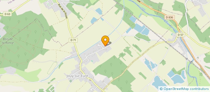 localisation de l'entreprise MADAME EMELINE NOURIGAT  JOUY-SUR-EURE