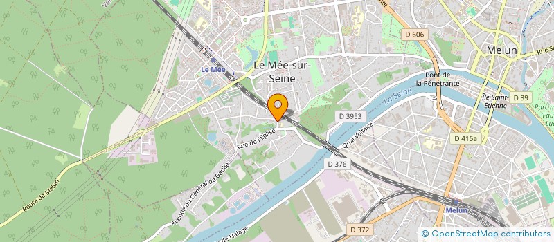 localisation de l'entreprise MADAME EMELINE NOVIER  LE MEE-SUR-SEINE