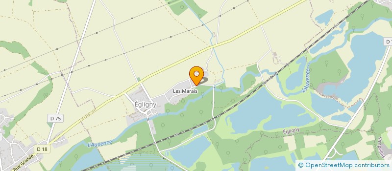 localisation de l'entreprise MADAME EMELINE OLIVESI  EGLIGNY