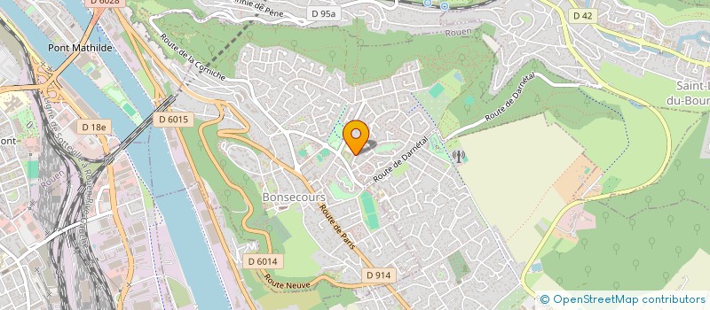 localisation de l'entreprise MADAME EMELINE OUINE  BONSECOURS