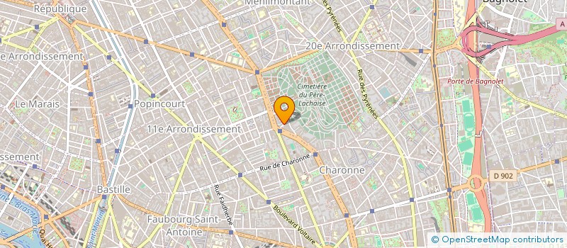 localisation de l'entreprise MADAME EMELINE PASQUE  PARIS